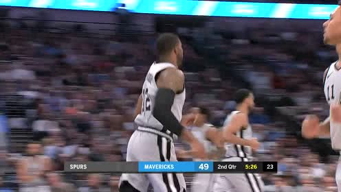 【NBA集錦】零敲碎打苦苦追分 阿爾德里奇強(qiáng)攻籃下