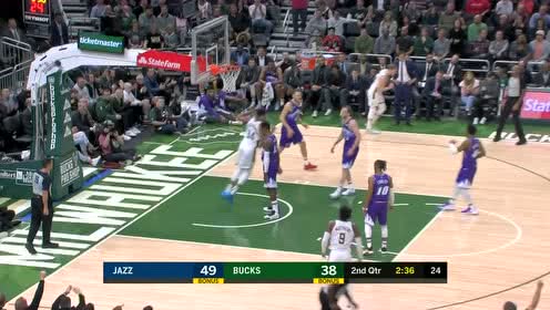 【NBA集錦】看得見想得到就是防不著 字母哥強(qiáng)頂防守轉(zhuǎn)身暴扣