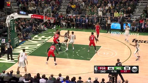【NBA集锦】单人撑起禁区防线 拉比西埃正面大帽伊利亚索瓦