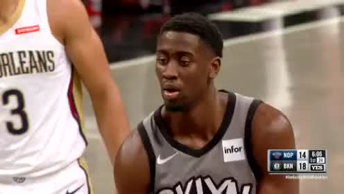 【NBA集錦】鵜鶘vs籃網(wǎng)第1節(jié) 英格拉姆晃飛阿倫打成2+1