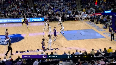 【NBA集錦】瓊斯快攻推進 助攻布魯克斯命中追身三分