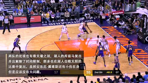 【NBA集锦】勇士vs湖人 残阵勇士迎全盛湖人挑战