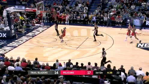 【NBA集錦】運動能力確實突出 利特爾快攻雙臂滑翔暴扣