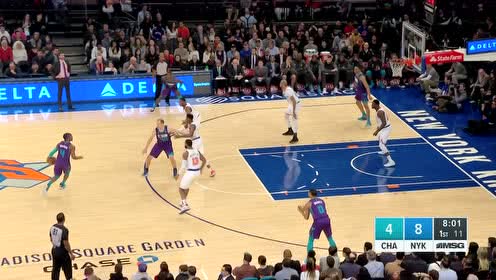 【NBA集锦】龙城飞将灵魂附体 格拉汉姆三分线外一步百步穿杨