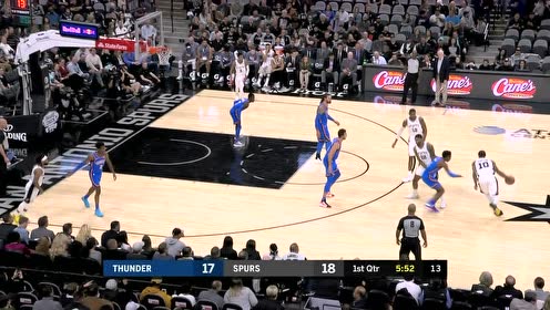 【NBA集錦】延續(xù)火熱手感 德羅贊正面迎射兩分入賬