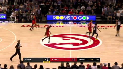 【NBA集錦】年輕氣盛真的不好！亨特連續(xù)單打籃下阿爾德里奇連送大帽