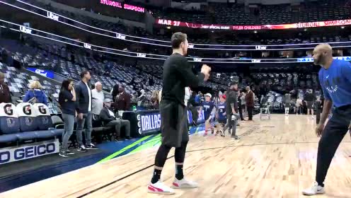 【NBA集錦】期待今日表現(xiàn)！東契奇賽前練習(xí)投籃專心致志