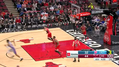 【NBA集锦】是时候出手了 格里芬侧翼命中止血三分