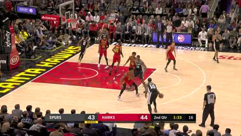 【NBA集錦】手感好哪都有！福布斯送妙傳德羅贊中距離急停跳投命中