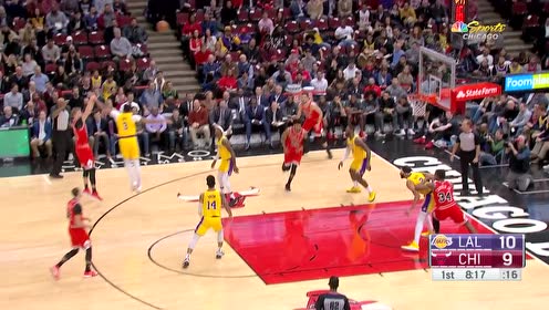 【NBA集錦】芬蘭小伙兒有射程 馬爾卡寧超遠(yuǎn)三分命中