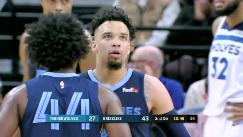 【NBA集锦】攻防结合教科书 布鲁克斯大跨步强势2+1