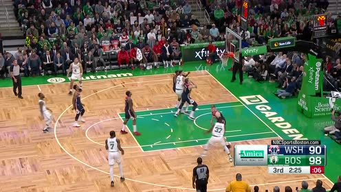 【NBA集锦】百步穿杨杀人诛心 沃克大号三分撕裂篮网