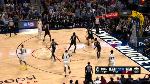 【NBA集锦】约老师背后骚传引得全场喝彩 米尔萨普气定神闲三分命中