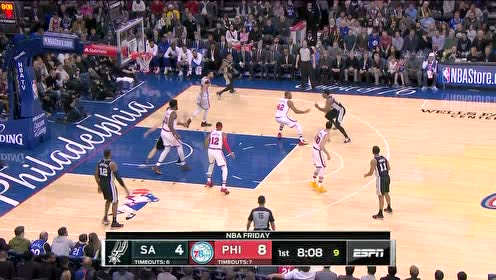 【NBA集锦】打起了古典篮球 德罗赞恩比德中投大比拼