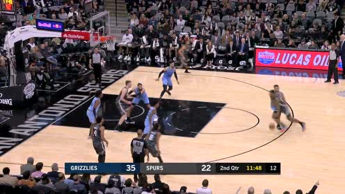 【NBA集锦】展现投手本色 盖伊多角度花式命中连飚5分