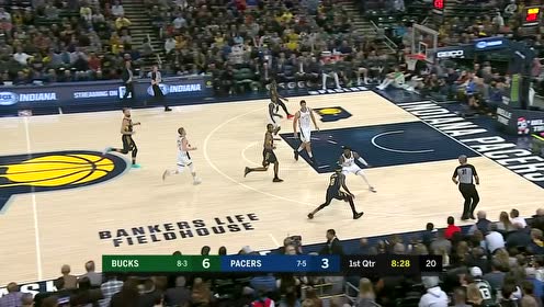【NBA集錦】沃倫全線發(fā)起沖擊 里突外投狂收三殺連取8分