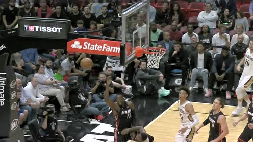 【NBA集锦】完全是攻防一体！阿德巴约火锅大帽再暴扣信手拈来