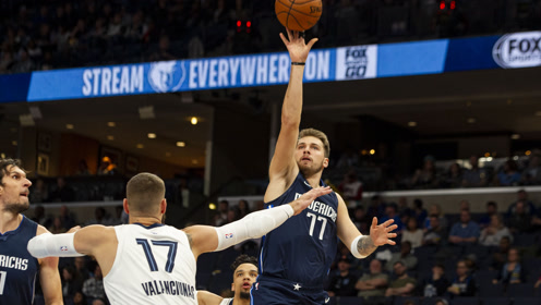 【NBA集錦】獨(dú)行俠138-122灰熊 東契奇砍兩雙KO杰克遜23分帶隊(duì)取勝