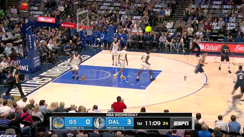 【NBA集錦】天空劃過(guò)一道彩虹 東契奇接球迎射三分入網(wǎng)