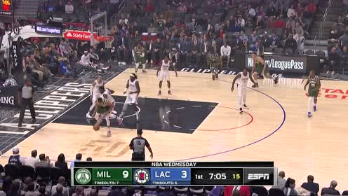 【NBA集錦】打出氣勢 洛佩茲中距離干拔跳投穩(wěn)穩(wěn)命中
