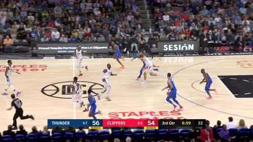 【NBA集錦】氣勢洶洶 保羅弧頂急停跳投霸氣沖天
