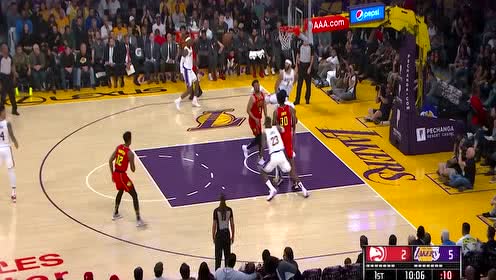 【NBA集錦】雷霆vs湖人 湖人欲力克雷霆收獲5連勝