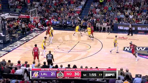 【NBA集錦】全隊單節(jié)八記三分 哈特戰(zhàn)舊主火力全開