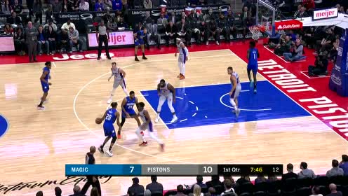 【NBA集锦】富尔茨一脚急刹车 后仰飘逸中投命中