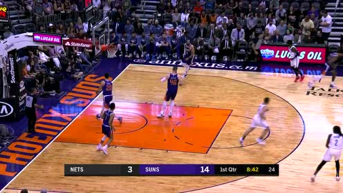【NBA集錦】扛起進攻大旗 歐文連取5分發(fā)起追擊
