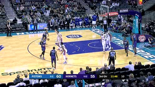 【NBA集锦】这脚步有点飘逸 华盛顿强投2+1燃炸全场