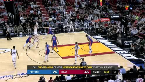【NBA集锦】一出场就手感火热 梅肯发射底角三分精准制导