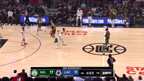 【NBA集錦】得空就上 路威騎馬射箭中距離拋投