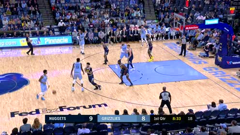 【NBA集锦】约老师也防不住我 莫兰特加速过人直杀篮下跳投得手
