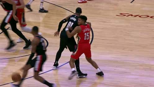 【NBA集錦】姜還是老的辣 安東尼擋切上籃命中