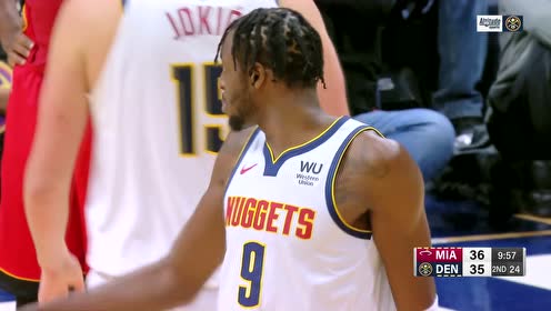 【NBA集锦】提前锁定最佳扣篮 格兰特底线飞身反扣2+1