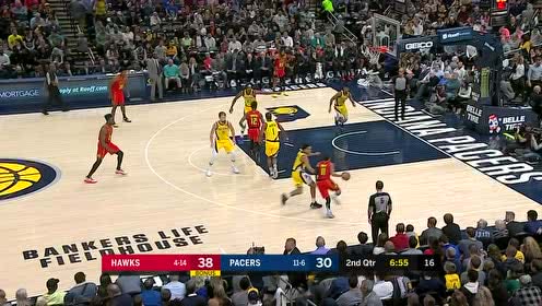 【NBA集錦】特雷楊突破分球送妙傳 亨特抽槍甩狙三分穿網(wǎng)