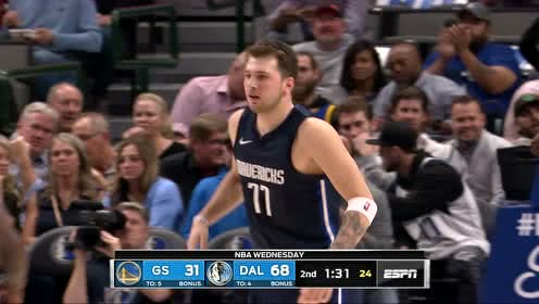 【NBA集錦】雙子星再來(lái)默契連線 東契奇導(dǎo)航直塞波神霸氣劈扣