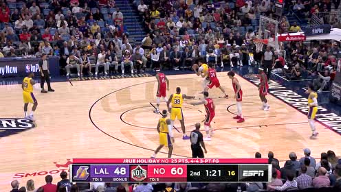 【NBA集錦】打得就是你兄弟！霍勒迪撤步三分迎射濃眉