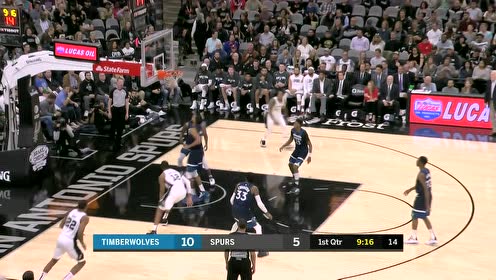 【NBA集锦】最稳的点 阿尔德里奇单打勾手命中