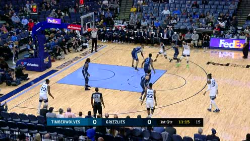 【NBA集锦】大哥开局就来下马威 唐斯外线霸道三分手起刀落