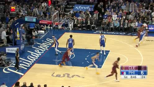 【NBA集錦】新技能已get 湯普森手起刀落弧頂三分命中