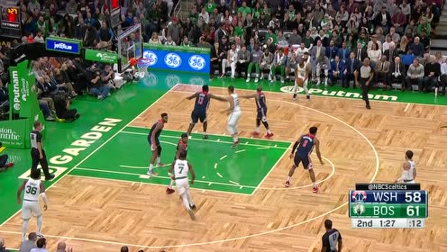 【NBA集锦】手感说来就来 沃克三分开张队友起身庆祝