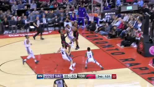 【NBA集錦】希爾德拉桿上籃不中 霍姆斯積極跟進飛身補籃