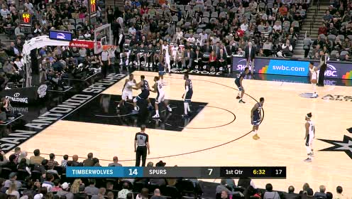 【NBA集锦】阿德失误送大礼 蒂格快速反击上篮得手