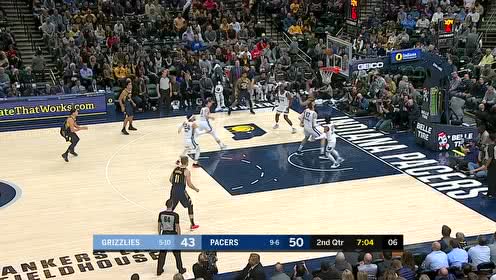 【NBA集锦】姿势简直美如画 麦康奈尔回头望月反身上篮