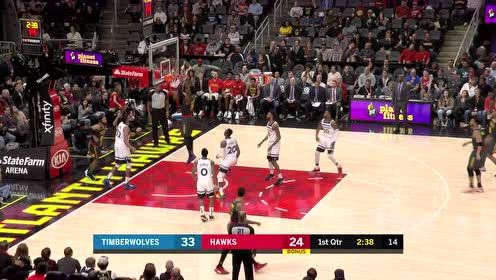 【NBA集錦】擺脫唐斯防守！費(fèi)爾南多突進(jìn)雙臂重扣得手