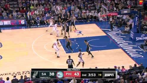 【NBA集锦】开起炮来没完了!科尔克马兹三分如雨底角肆意飙射轻虐篮