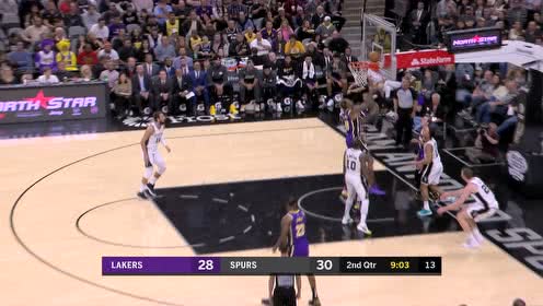 【NBA集錦】魔獸粗中有細(xì) 霍華德內(nèi)線制霸籃板得分一手抓
