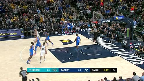 【NBA集锦】沃伦弧顶三分命中 奥拉迪波“掰手指”庆祝超酷！