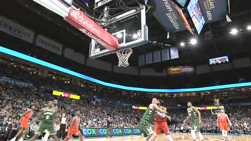 【NBA集錦】開場就放大招 保羅漂移后仰中投打停雄鹿